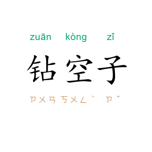 钻空子