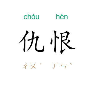 仇恨