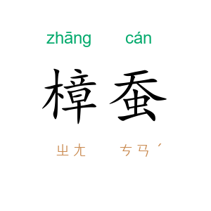 樟蚕