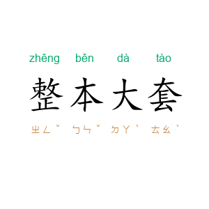 整本大套
