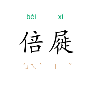 倍屣