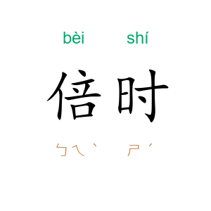倍时