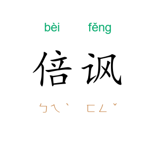 倍讽