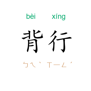 背行