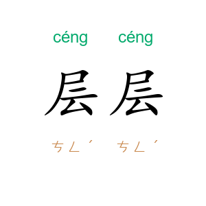 层层