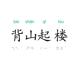 背山起楼