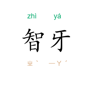 智牙