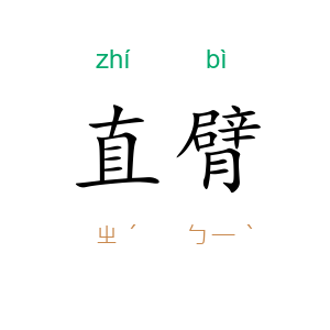 直臂