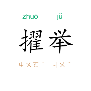 擢举