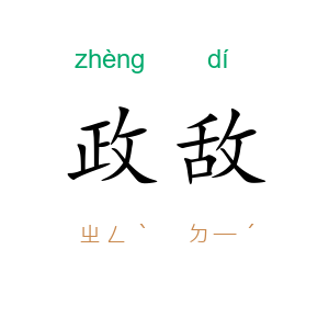 政敌