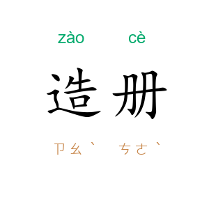 造册