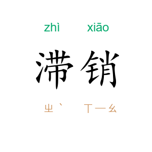 滞销