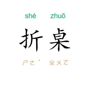 折桌