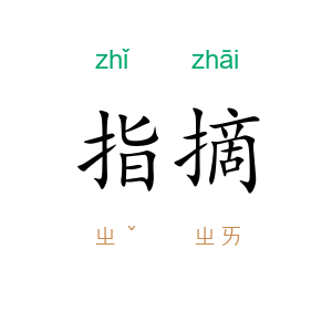 指摘