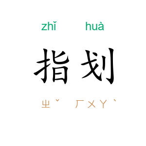 指划