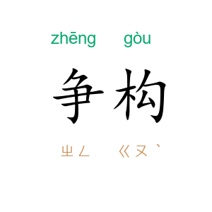 争构