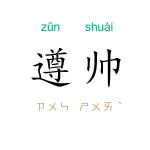 遵帅