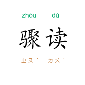 骤读