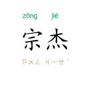 宗杰