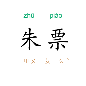 朱票
