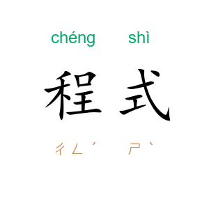程式