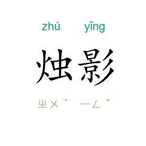 烛影