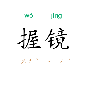 握镜