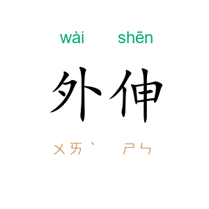 外伸