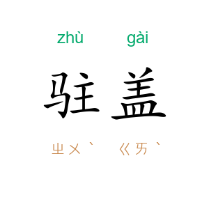 驻盖
