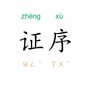 证序