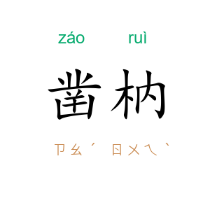 凿枘