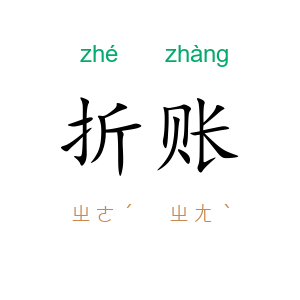 折账