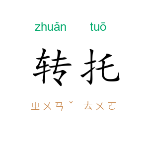 转托
