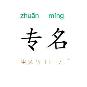 专名