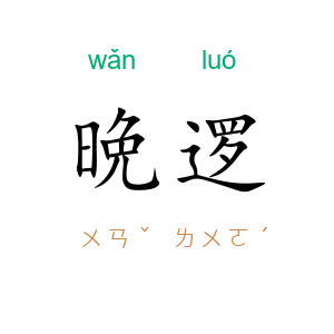 晩逻