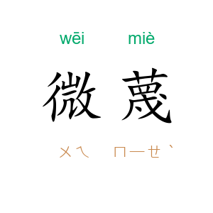 微蔑