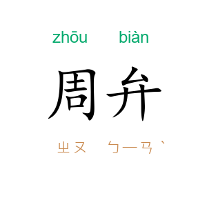 周弁