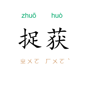捉获