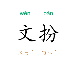文扮