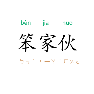 笨家伙
