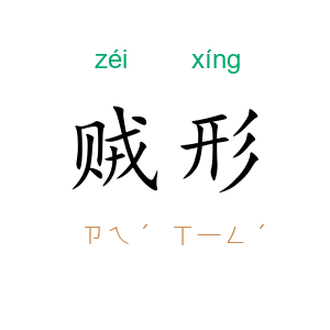 贼形
