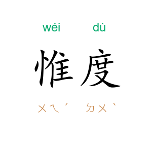 惟度