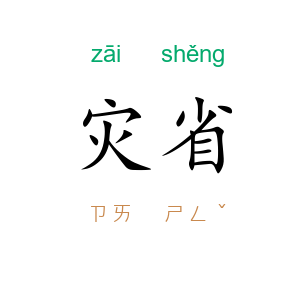灾省