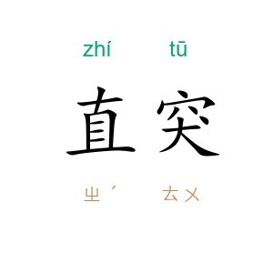 直突