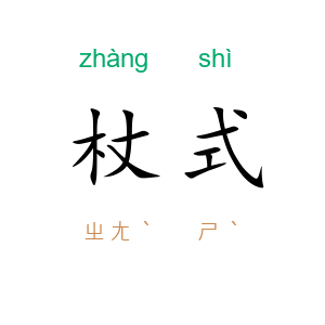 杖式