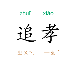 追孝