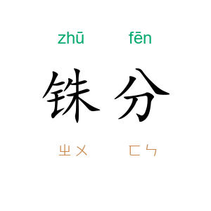 铢分