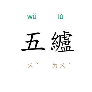 五纑