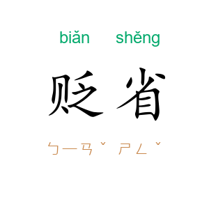 贬省