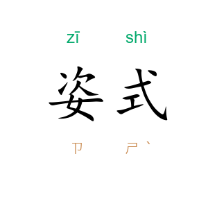 姿式